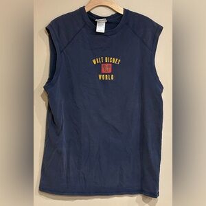 VTG Walt Disney World Mickey Mouse Muscle Tank Size Large Mens